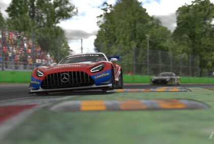 Legendární chrám rychlosti přivítal všechny jezdce šampionátu Mercedes-Benz Virtual GP 2023!