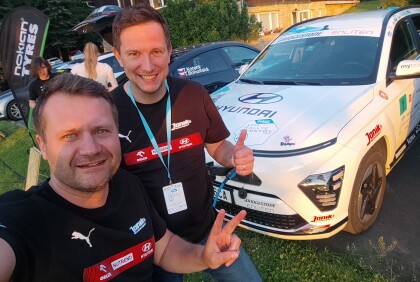 Posádka Janík Motorsport opanovala 2. NOKIAN TYRES Eco Rallye Beskydy