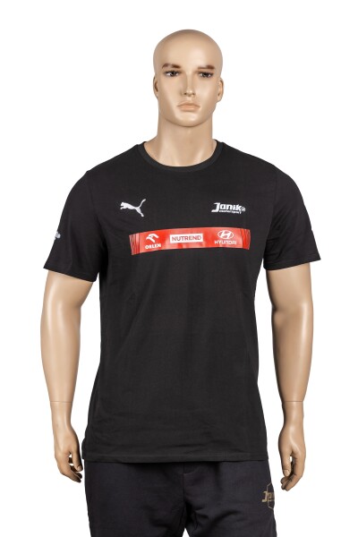 ČERNÉ TRIČKO PUMA/JANÍKMOTORSPORT